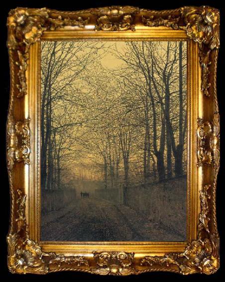 framed  Atkinson Grimshaw October Gold, ta009-2
